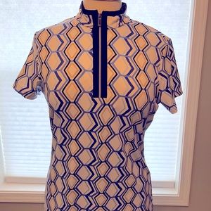 Tail S/S 1/4 zip golf shirt